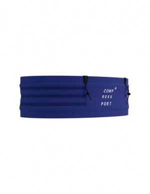 Compressport Free Belt Pro Heuptas Dames Blauw | CHGMUZ081