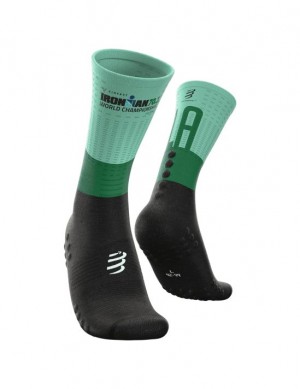 Compressport Mid Compression Socks Hardloopsokken Heren Gekleurd | WRJSQT107