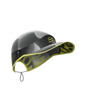 Compressport Pro Race Cap Caps Heren Zwart Wit | GHRPIK142