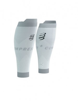 Compressport R2 Oxygen Compression Sleeves Dames Wit | XJELBO673