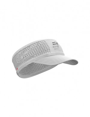 Compressport Spiderweb Headband On/Off Caps Unisex Wit | GMICTR961