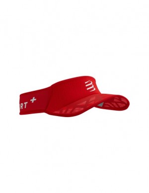 Compressport Spiderweb Ultralight Visor Accessoires Unisex Rood | QNHSTG741