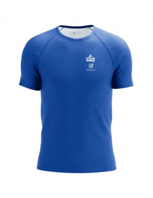 Compressport TRAINING SS Tshirt M Hardloopshirts Heren Gekleurd | WEZAIC218