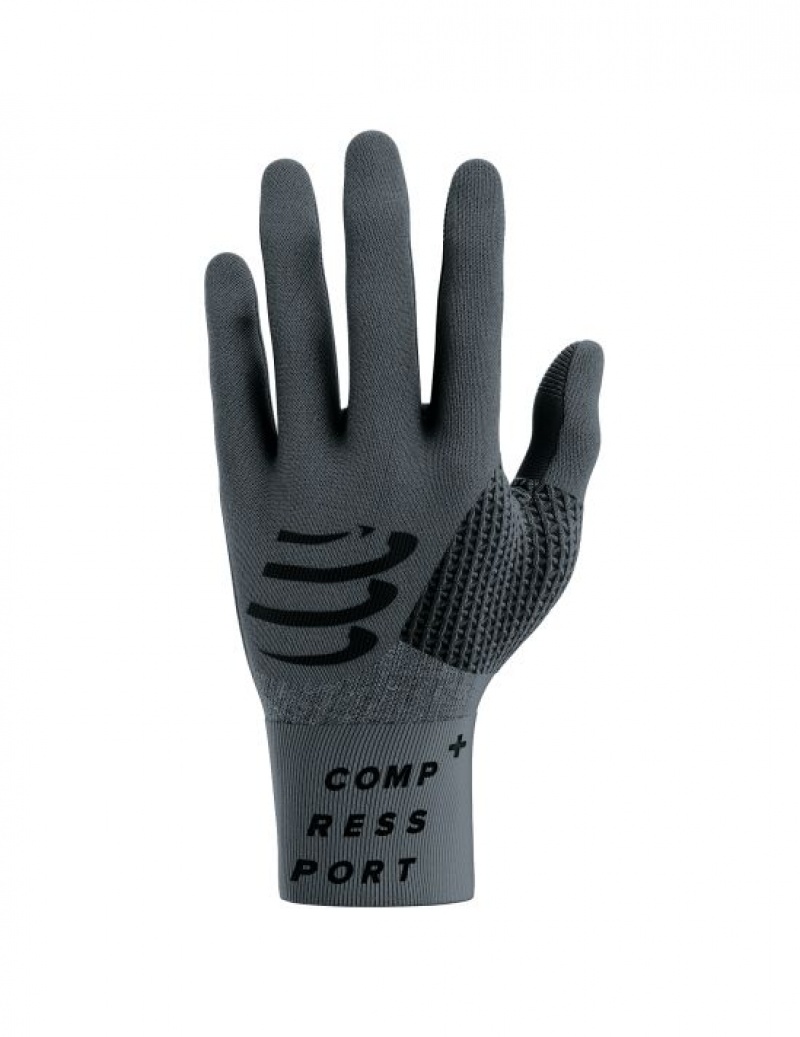 Compressport 3D Thermo Gloves Accessoires Unisex Zwart | KCBOWR059