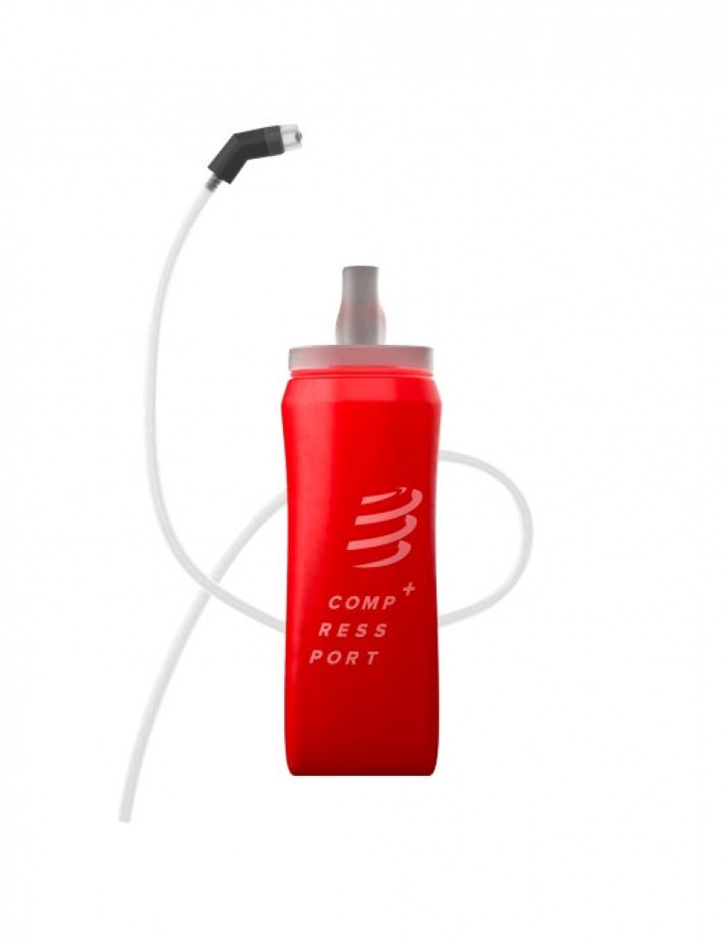 Compressport ErgoFlask 500mL + Tube Accessoires Unisex Rood | RNQGJH074