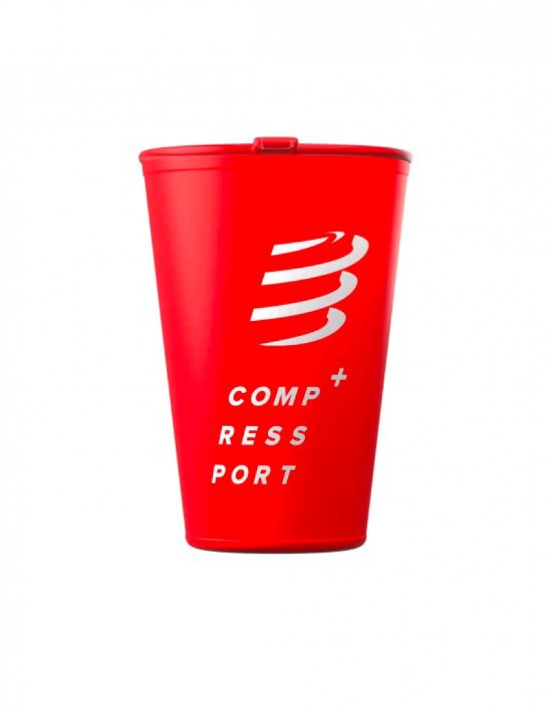 Compressport Fast Cup red Hydratatie Rugzak Heren Rood | PSUKZA954