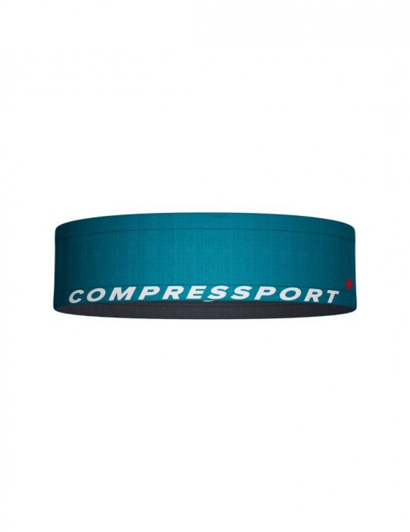 Compressport Free Belt Heuptas Dames Blauw | KVFZEC256