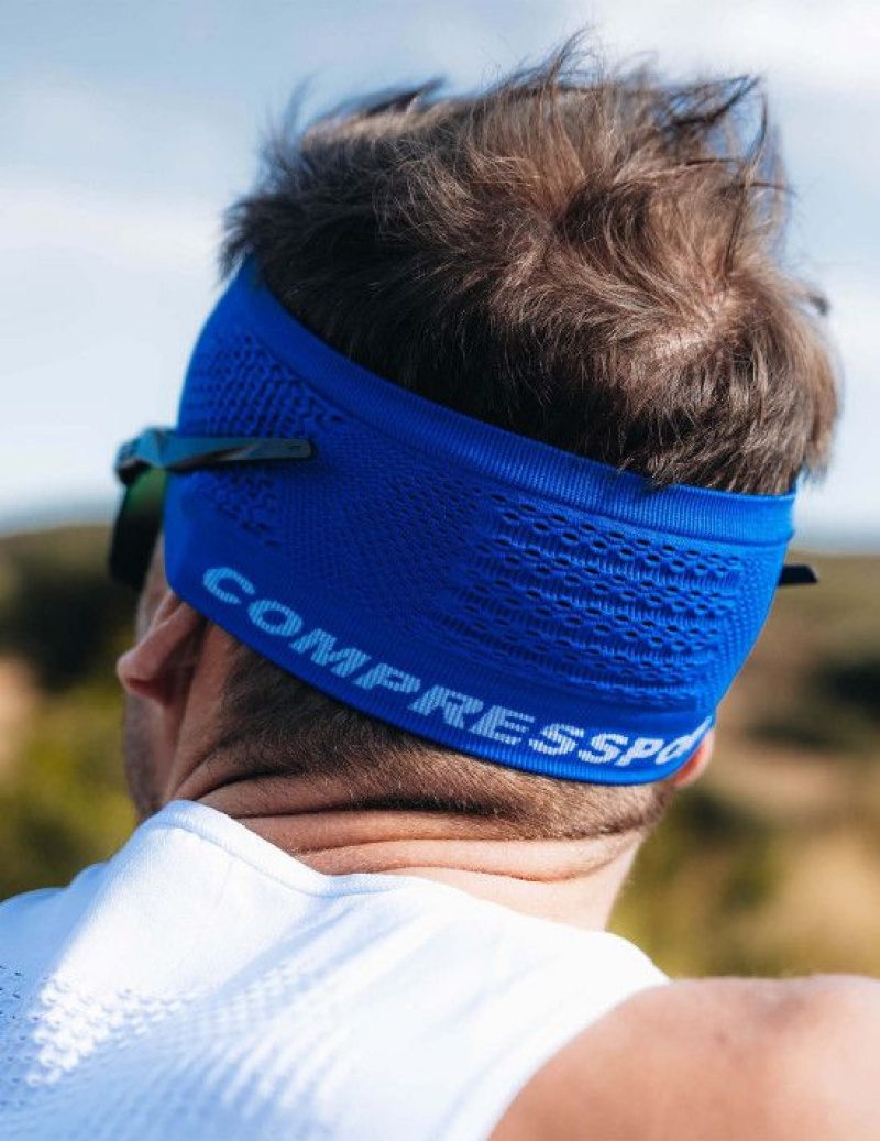 Compressport Headband On/Off Accessoires Unisex Blauw | QHOJWU109