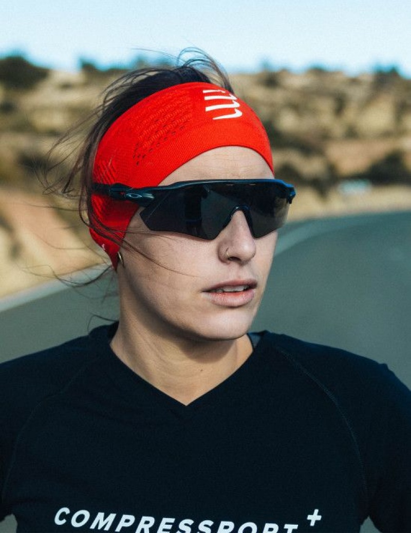 Compressport Headband On/Off Accessoires Unisex Rood | NKCPXI305