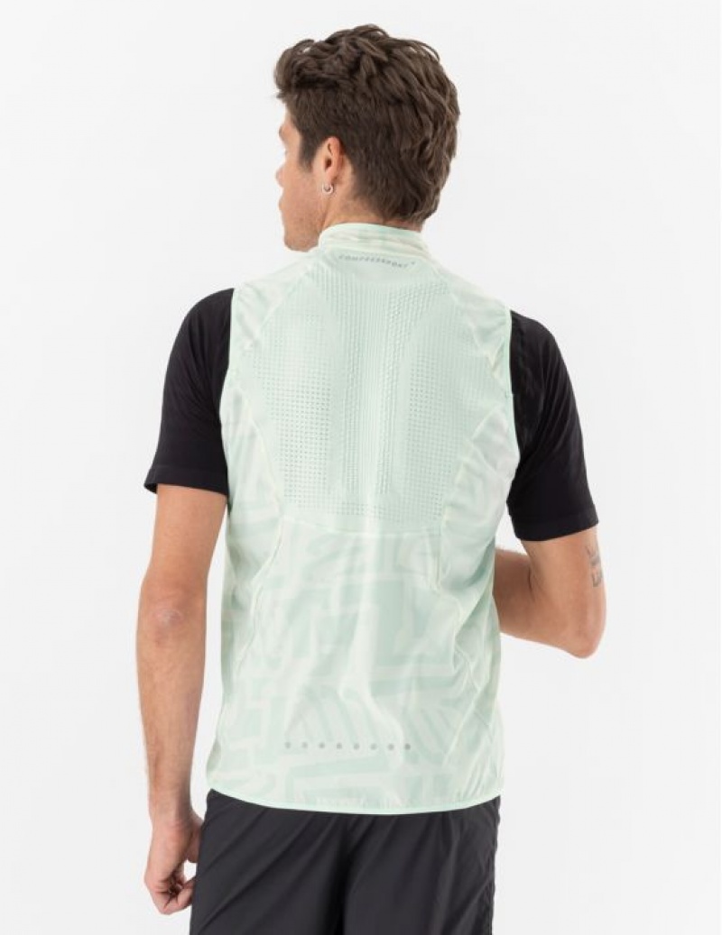 Compressport Hurricane Windproof Vest M Hardloopjack Heren Gekleurd | TGWRXL927