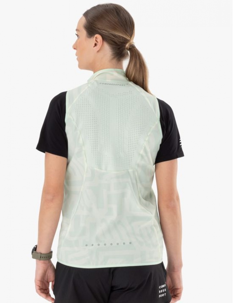 Compressport Hurricane Windproof Vest W Hardloopjack Dames Gekleurd | FMOWYT508