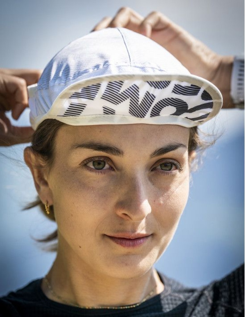 Compressport Ice Cap Sun Shade Caps Dames Wit | WDNKZH492