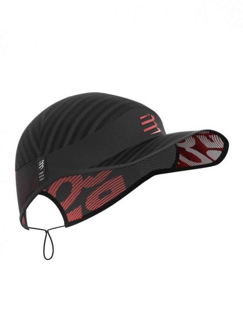 Compressport Pro Race Cap Caps Dames Zwart | VWGFBK831