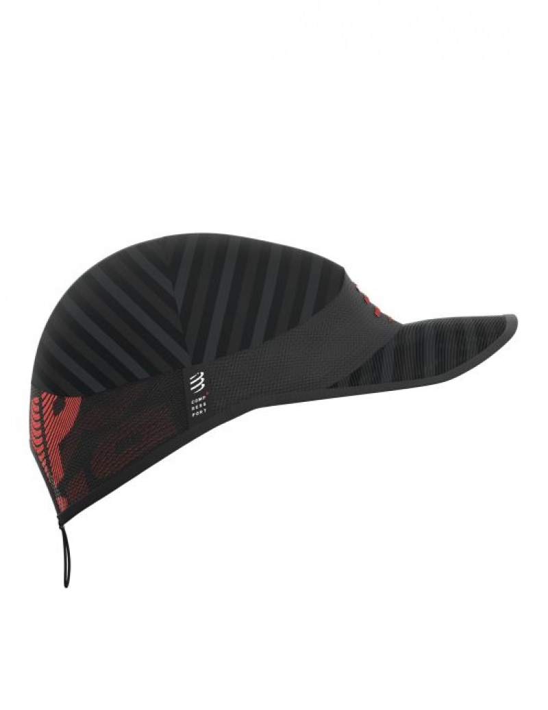 Compressport Pro Race Cap Caps Dames Zwart | VWGFBK831