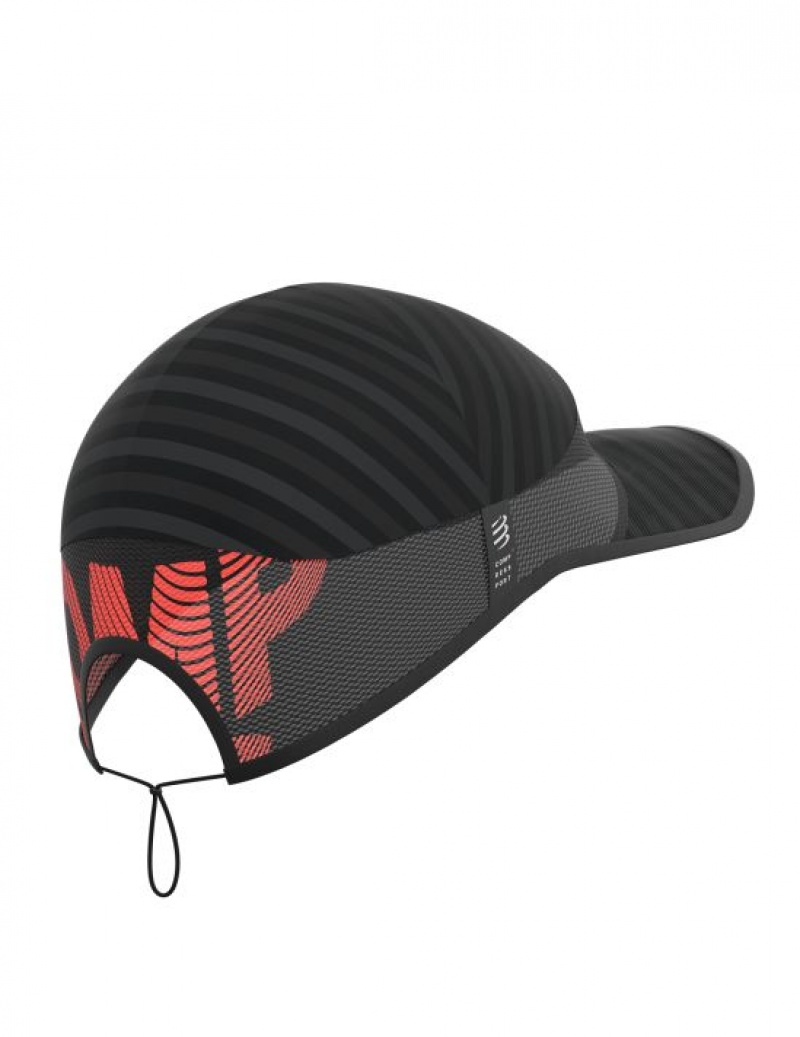 Compressport Pro Race Cap Caps Dames Zwart | VWGFBK831