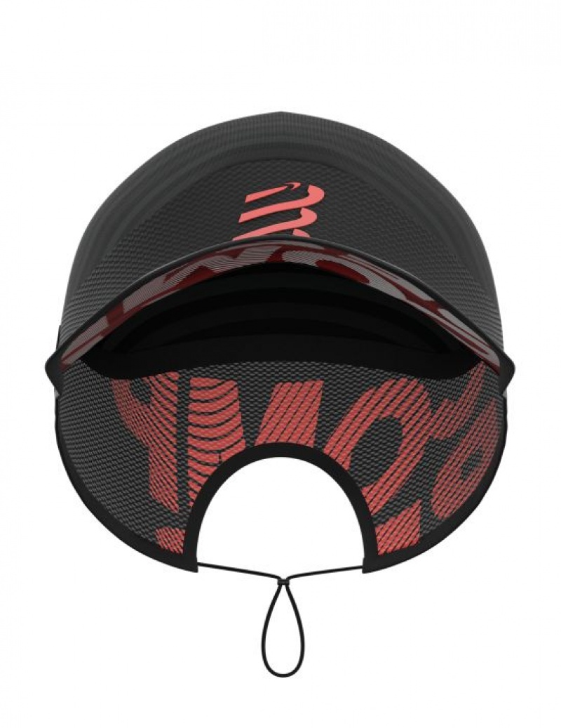 Compressport Pro Race Cap Caps Unisex Zwart | OVKZJY958