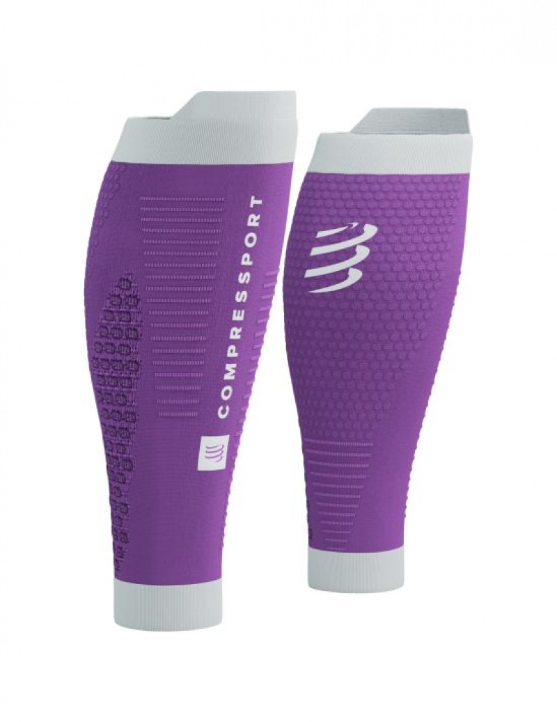 Compressport R2 3.0 Accessoires Heren Paars Wit | KZTOFD270