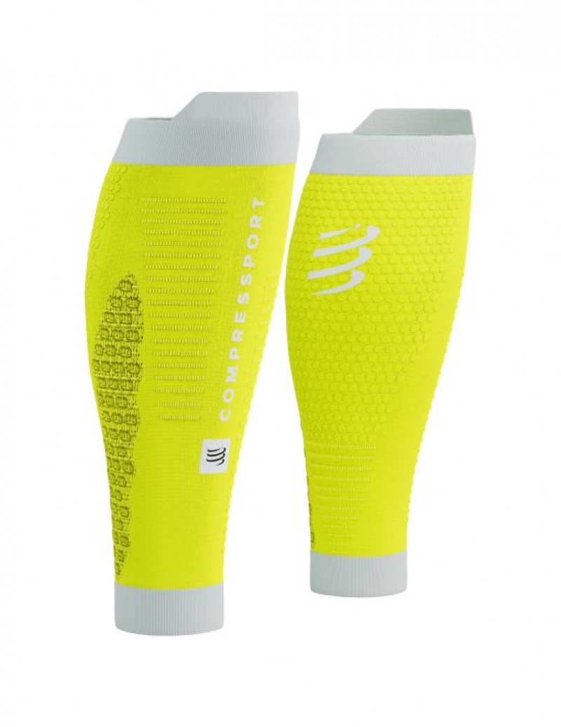 Compressport R2 3.0 Accessoires Unisex Geel Wit | BJSIWY175