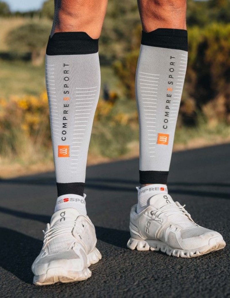 Compressport R2 3.0 Compression Sleeves Heren Grijs | TVZFAU465