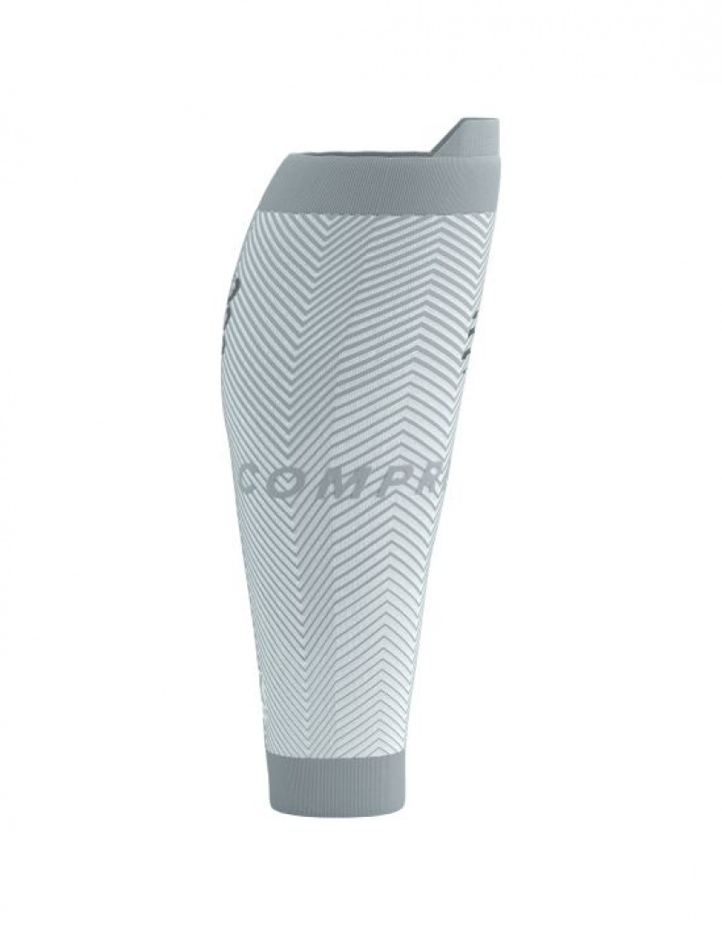 Compressport R2 Oxygen Compression Sleeves Heren Wit | UMTYOK641