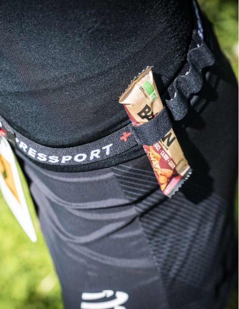 Compressport Race Belt Heuptas Heren Wit | NEOPRU056