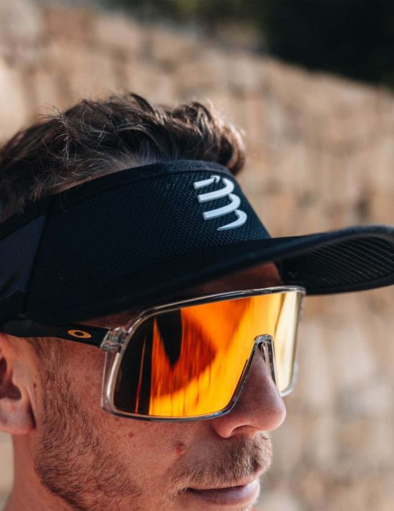 Compressport Spiderweb Ultralight Visor Caps Heren Zwart | VLYSNK745