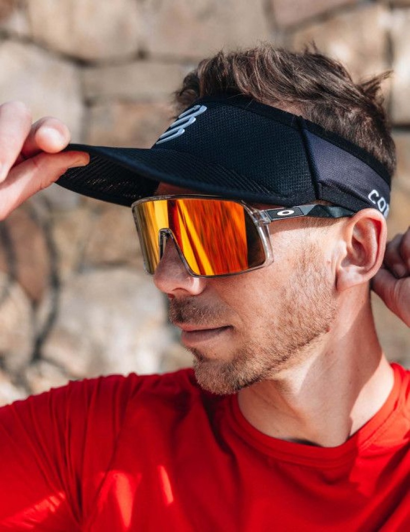 Compressport Spiderweb Ultralight Visor Caps Heren Zwart | VLYSNK745