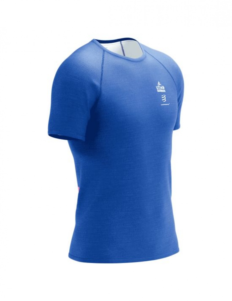 Compressport TRAINING SS Tshirt M Hardloopshirts Heren Gekleurd | WEZAIC218