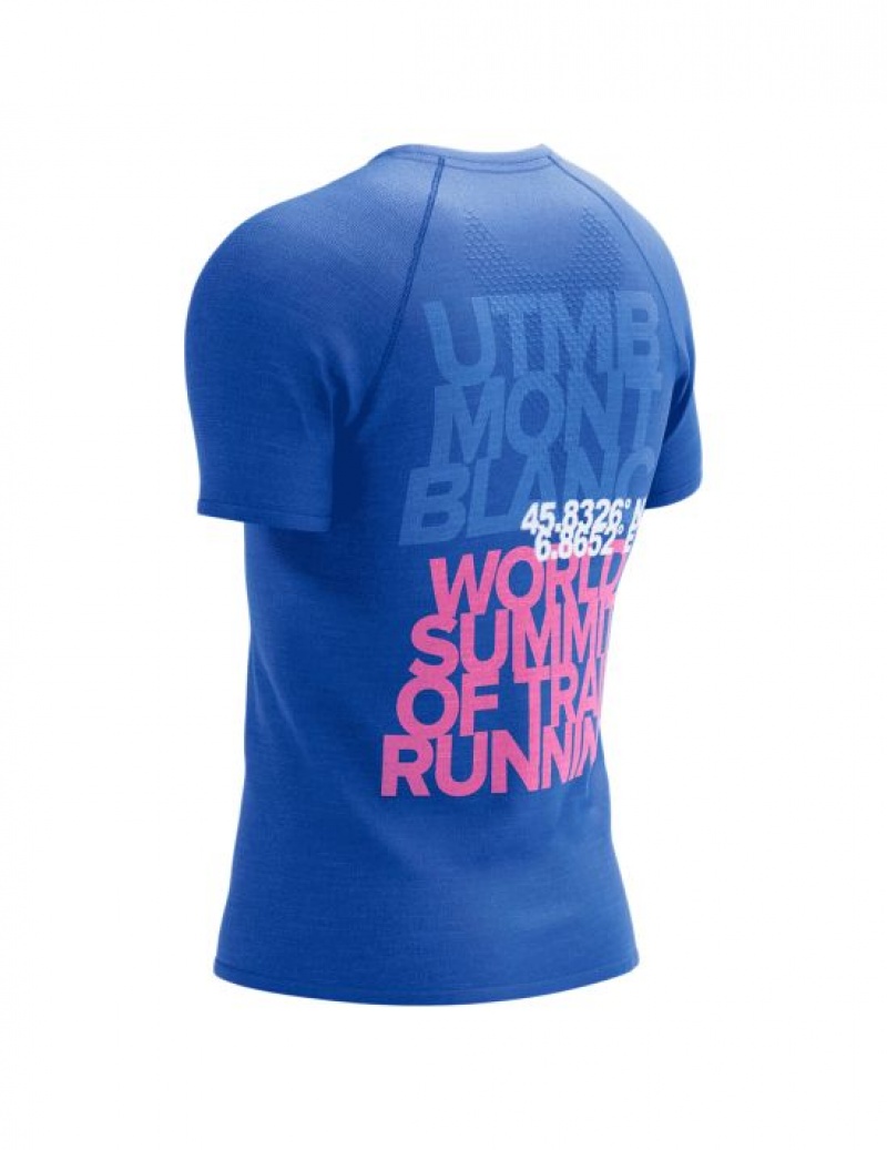 Compressport TRAINING SS Tshirt M Hardloopshirts Heren Gekleurd | WEZAIC218