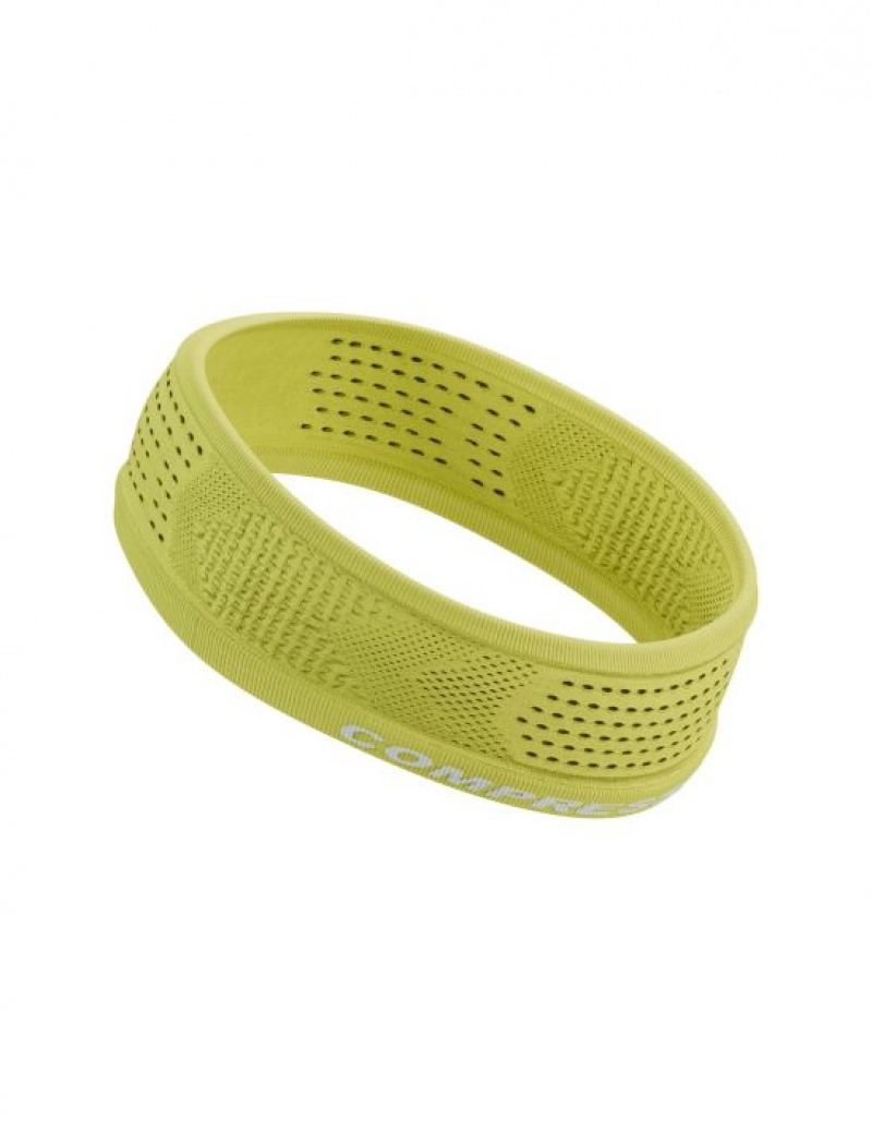 Compressport Thin Headband On/Off Accessoires Unisex Groen | ZMYTVA596