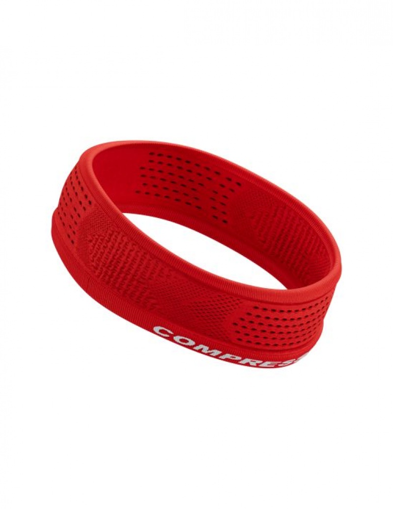 Compressport Thin Headband On/Off Accessoires Unisex Rood | TUFYVZ473