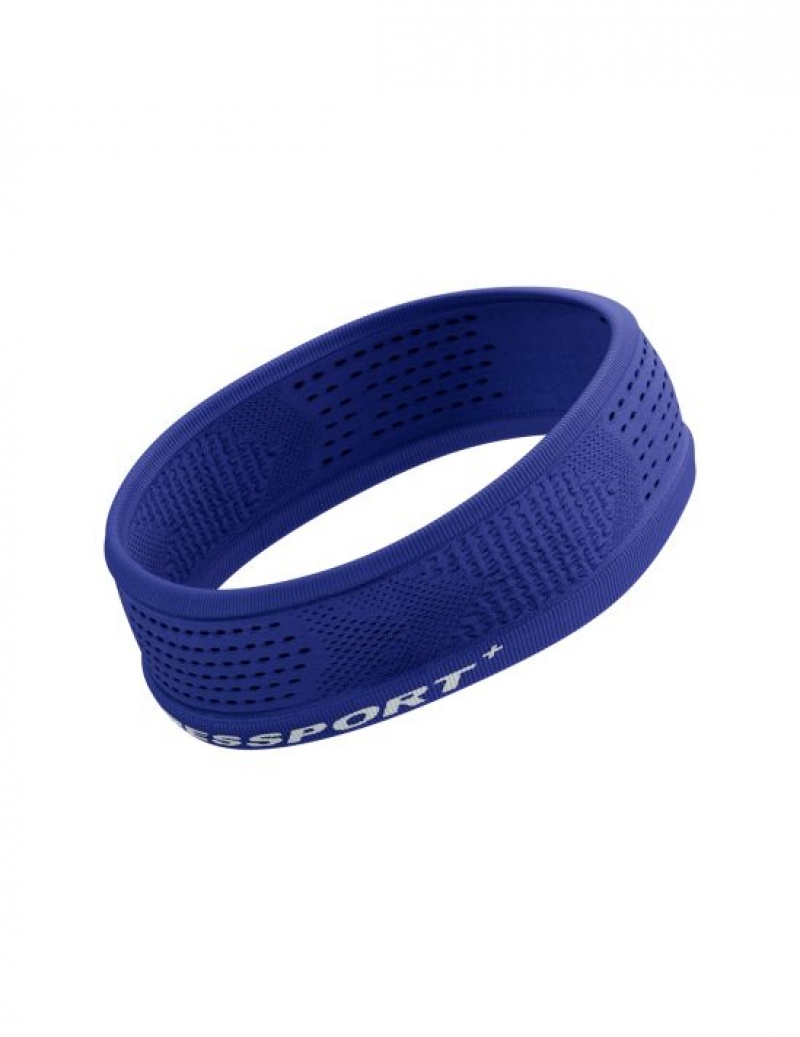 Compressport Thin Headband On/Off Accessoires Unisex Blauw | ZDTGKM291