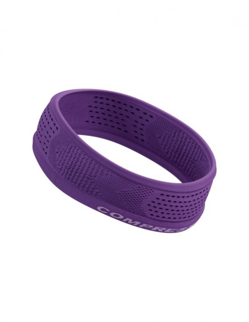 Compressport Thin Headband On/Off Accessoires Unisex Paars | FCQPJR618