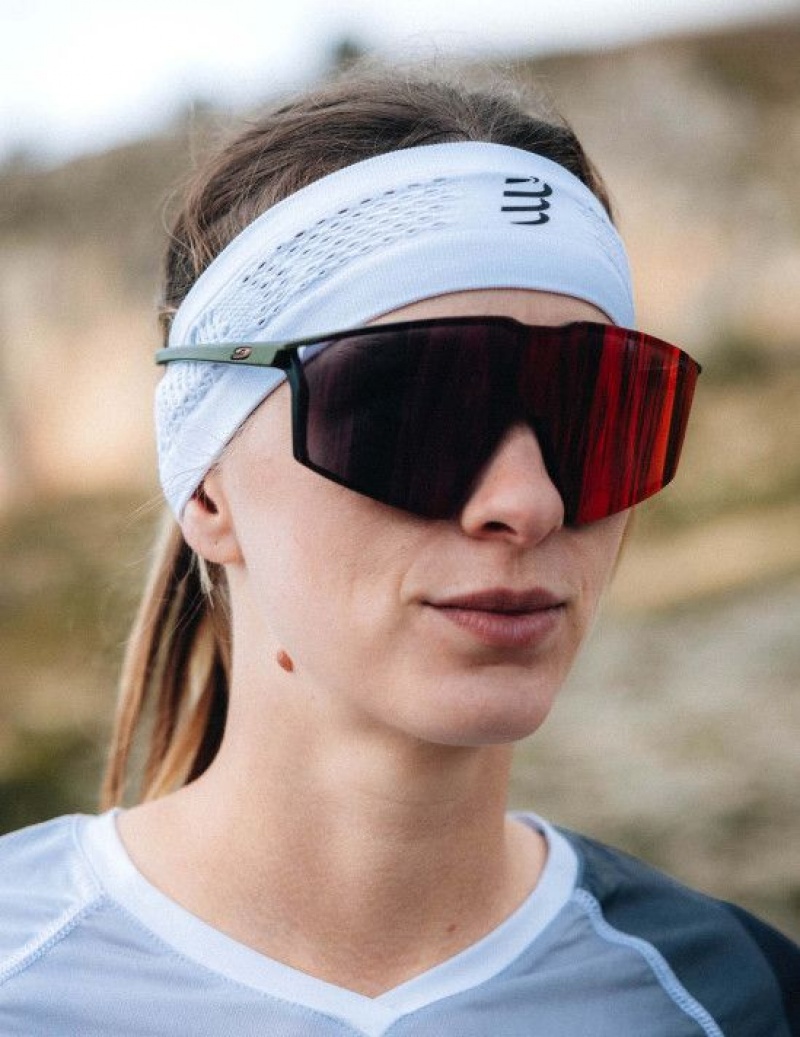 Compressport Thin Headband On/Off Accessoires Unisex Wit | FADWXS230