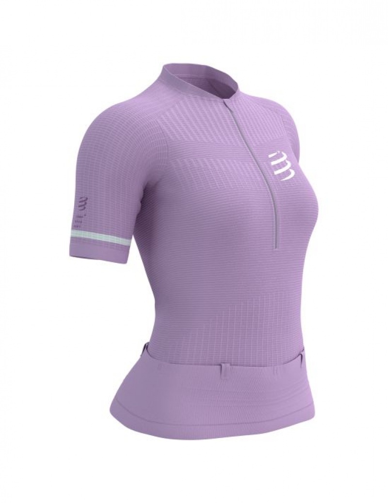 Compressport Trail Postural SS Top W T-shirts Dames Gekleurd | QZRUJM034