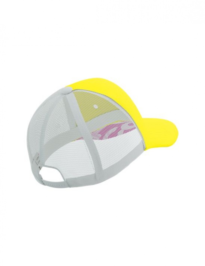 Compressport Trucker Cap Caps Dames Geel Wit | RXNDGY786