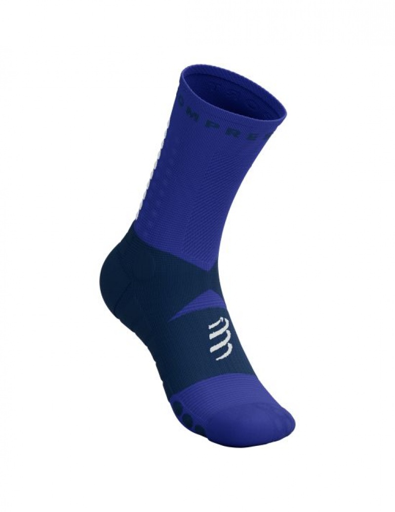 Compressport Ultra Trail Socks V2.0 Hardloopsokken Heren Blauw | RZIKMQ147