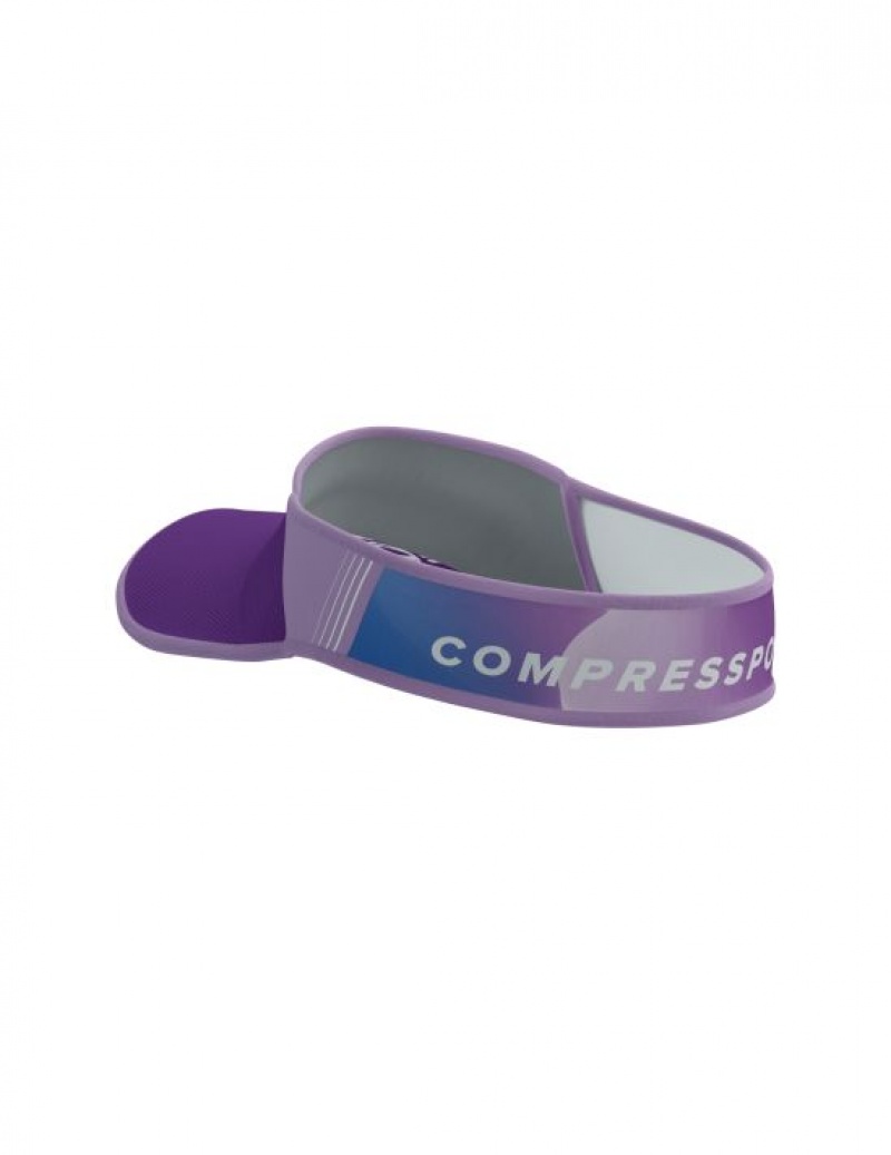 Compressport Visor Ultralight Accessoires Unisex Paars Wit | FQRKMD025