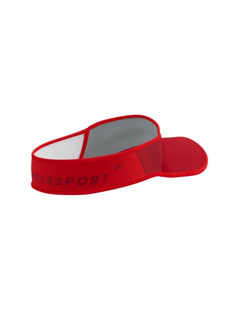 Compressport Visor Ultralight Caps Heren Rood | CPORYG089