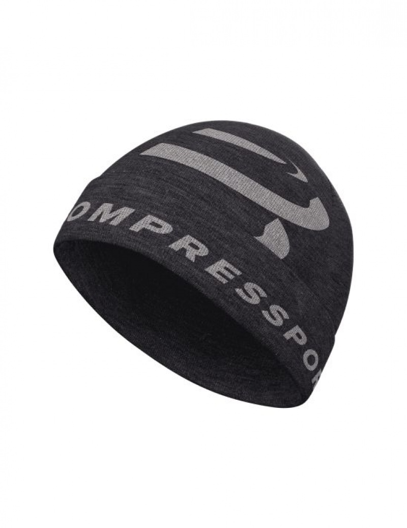 Compressport Vrijetijds Beanie Hoofdband Dames Zwart | ZQBPED538